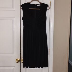 Calvin Klein  little sexy black cocktail party evening dress